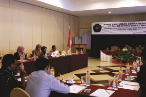 Rapat Paguyuban Dewan Pengawas (Dewas) Perguruan Tinggi yang melaksanakan Pola Keuangan Badan Layanan Umum (PK-BLU) Regional Jawa Timur berlangsung di Royal Orchids Garden Batu Rabu (29/11)